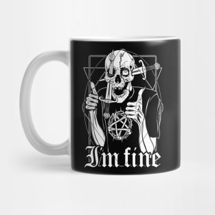 I'm fine / Thumbs up Mug